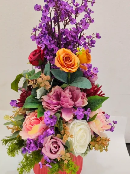 Artificial Mix flower arrangement.AED.180.