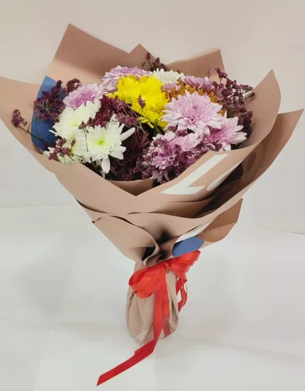Mix fresh flower bouquet